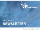 Final Track & Know newsletter online